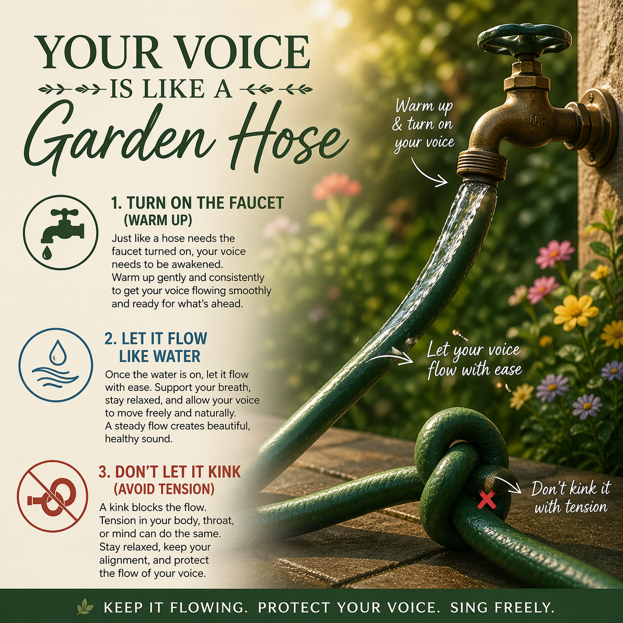 Un-Kink Your Voice